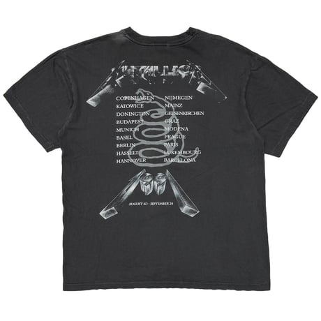 METALLICA 1991 4 FACE TOUR FITS LARGE 7903