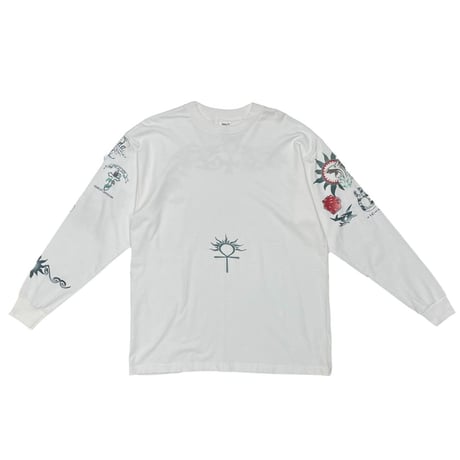 DENNIS RODMAN DEAD STOCK TATTOO LS TEE XL WHITE 8637