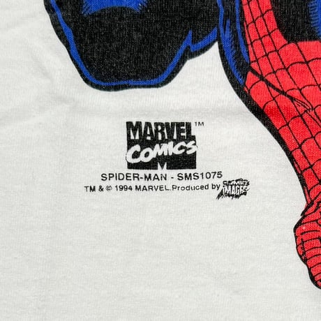 MARVEL COMICS 1994 SPIDER-MAN WHITE FRUIT OF THE LOOM XXL 7011