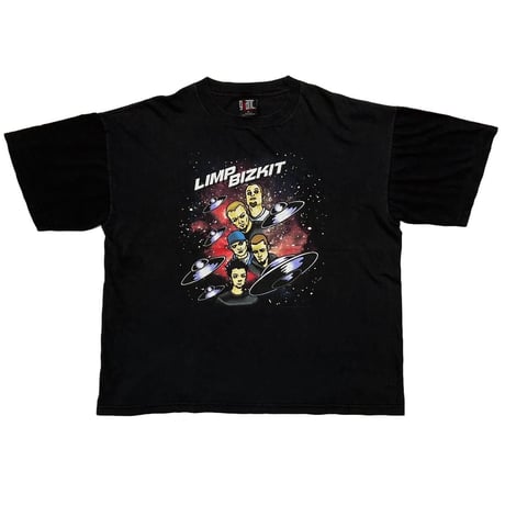 LIMP BIZKIT 1998 UFO TEE BLACK GIANT XL