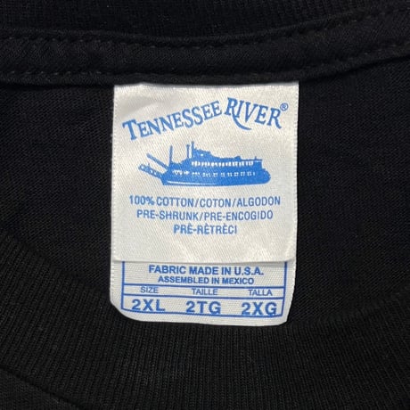 RED HOT CHILI PEPPERS 2002 BY THE WAY TENNESSEE RIVER BLACK XXL 3844