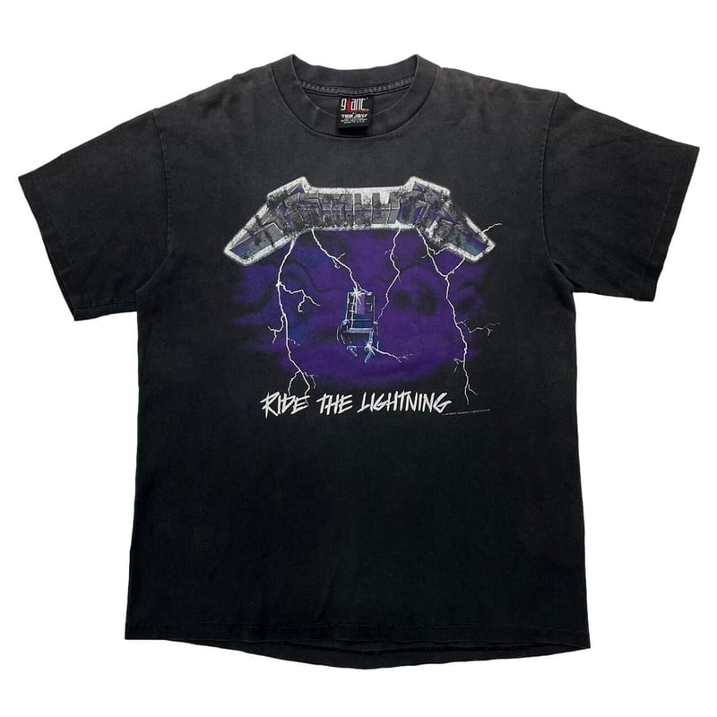 METALLICA RIDE THE LIGHTNING TEE GIANT TAG LARG