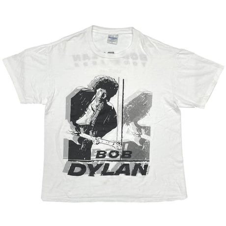 BOB DYLAN 1992 TOUR WHITE BROCKUM XL 8617