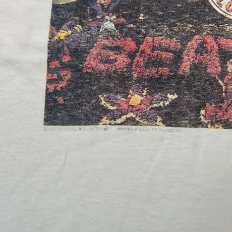 THE BEATLES SGT PEPPER'S LONELY HEARTS CLUB BAND WHITE GILDAN XL 5363