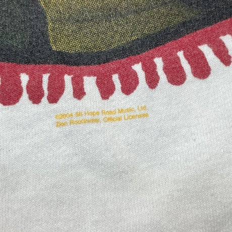 BOB MARLEY 2004 SOCCER TEE ZION LARGE 5380