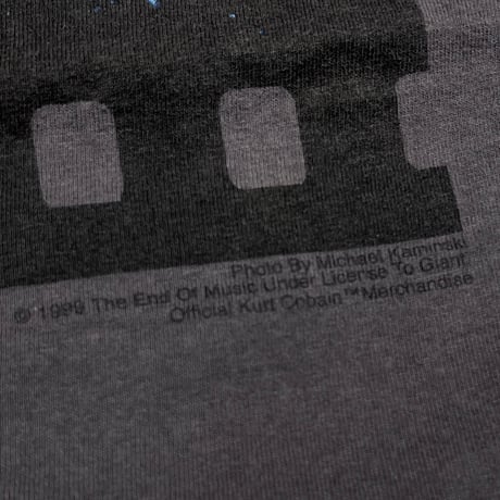 NIRVANA KURT COBAIN 1999 THE END OF MUSIC MEMORIAL FILM PRINT CHARCOAL GIANT BY TULTEX LARGE 0748
