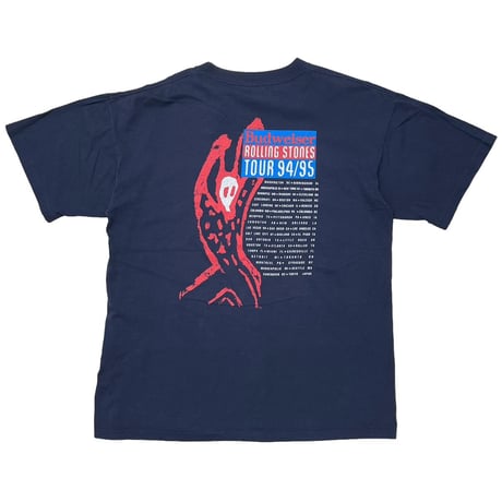 THE ROLLING STONES VOODOO LOUNGE 94/95 Budweiser NAVY BROCKUM XL 8866