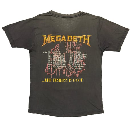 MEGADETH 1998 KILLING IS MY BUSINESS...AND BUSINESS IS GOOD FITS MEDIUM 7637