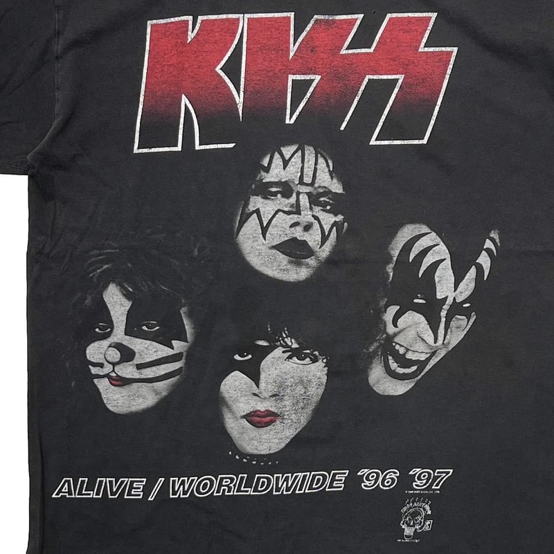 KISS ALIVE WORLDWIDE TOUR '96 '97 4FACES CHAMP