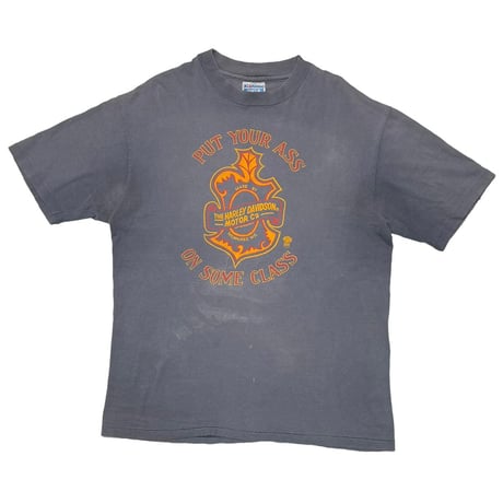 HARLEY DAVIDSON	PUT YOUR ASS ON SOME CLASS BACK LONE STAR HANES LARGE 1061