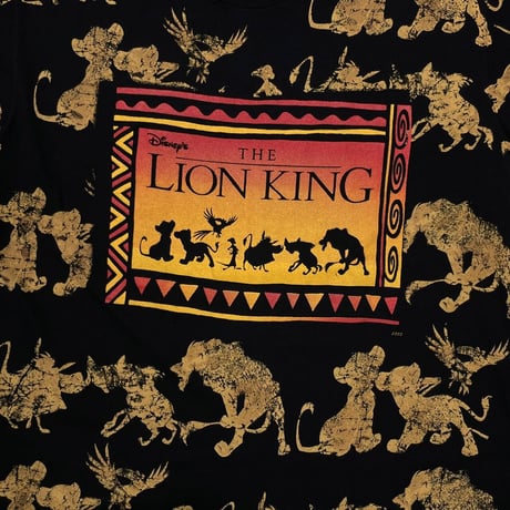 DISNEY VINTAGE THE LION KING OVP BLACK OSFA FITS XL 6382