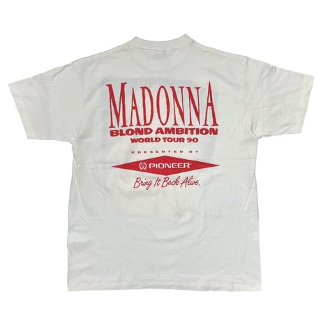 MADONNA BLOND AMBITION WORLD TOUR 90 PRESENTED BY PIONEER WHITE ANVIL XL 1167