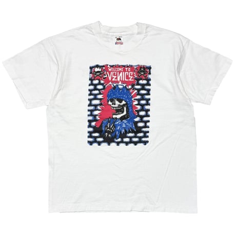 SUICIDAL TENDENCIES WELCOME TO BENICE WHITE FRUIT OF THE LOOM LARGE 4909