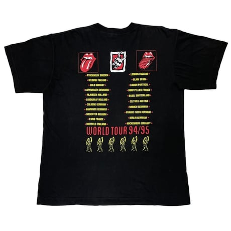ROLLING STONES 94/95 WORLD TOUR EURO XL 0499