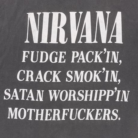 NIRVANA BLEACH EURO FITS XL 1203