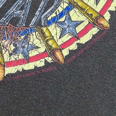 GUNS N' ROSES 1991 CIVIL WAR GET IN THE RING TOUR 1991-1992 EURO XL 7763