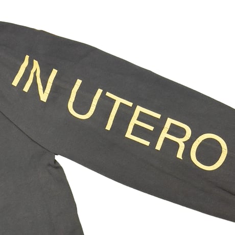NIRVANA IN UTERO BOOTLEG LS BLACK LARGE 5333