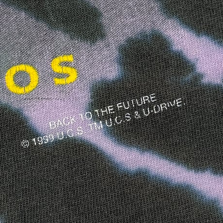 BACK TO THE FUTURE 1999 UNIVERSAL STUDIOS HOLLYWOOD TIEDYE FITS XL 5473
