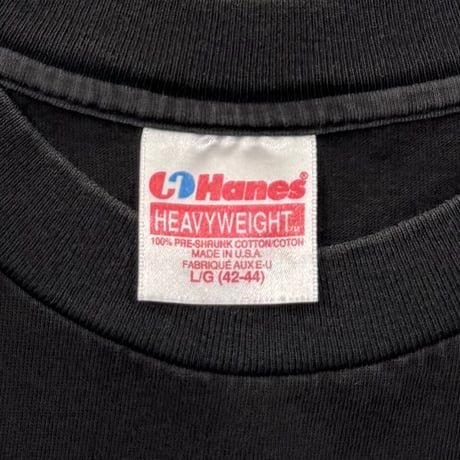 Apple MULTI COLOR LOGO TEXT HANES LARGE 0148