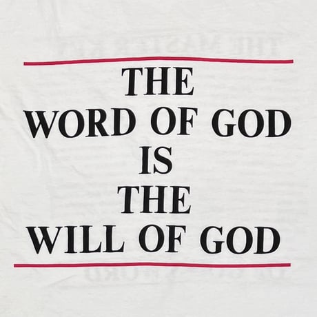 JESUS THE MASTER LEY OF GOD'S WORD LS WHITE HANES XL 2246