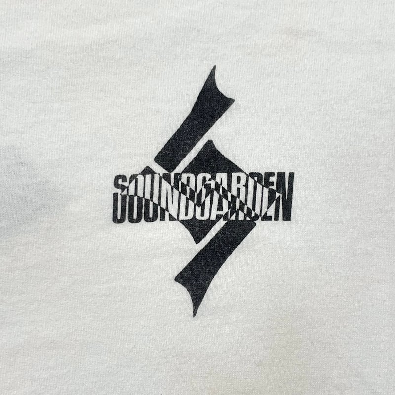 SOUNDGARDEN 1992 S LOGO WHITE BROCKUM XL 3032 |