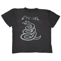 METALLICA BACK 4FACE SNAKE BOOTLEG FITS XL 3246