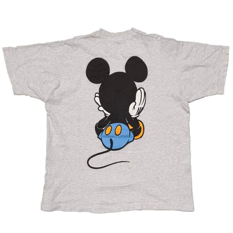 DISNEY VINTAGE MICKEY MOUSE LINK PRINT BLUE PANTS FITS XL 4519