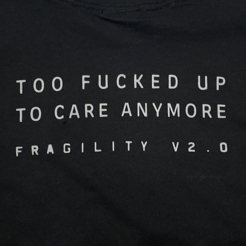 NINE INCH NAILS FRAGILITY TOO FUCKED UP TO CARE 