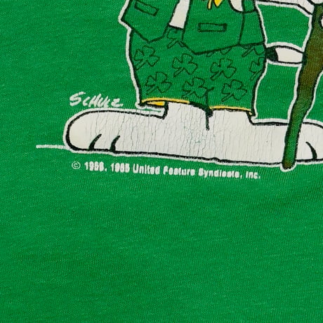 PEANUTS SNOOPY IRISH GREEN XL 6727