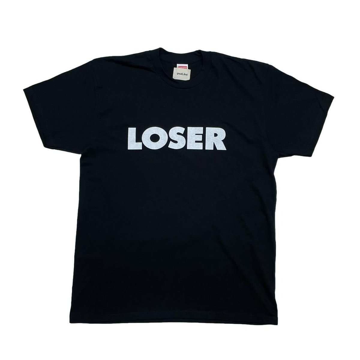 greatLAnd ORIGINAL LOSER LOGO SS TEE BLACK | gr