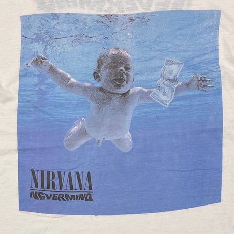 NIRVANA NEVERMIND WHITE EURO XL 3674