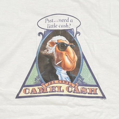 CAMEL 1991 CAMEL CASH JOE CAMEL WHITE ALL SPORT LARGE 0182