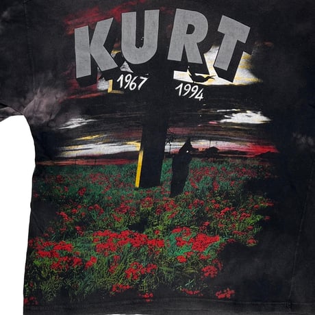 NIRVANA KURT COBAIN EMPIRE MEMORIAL DOUBLE SIDE XL 1616