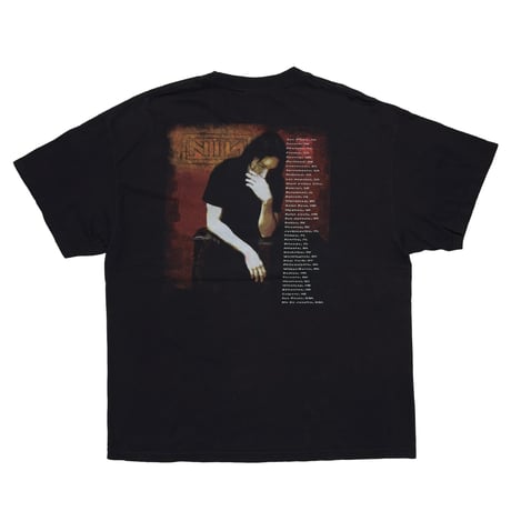 NINE INCH NAILS BOX LOGO & Trent Reznor TOUR BOOTLEG XL 4768