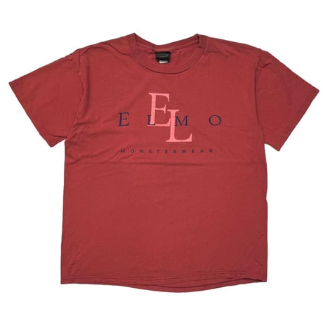 SESAME STREET CK PARODY ELMO MONSTERWEAR BURGUNDY CHANGES LARGE 1369