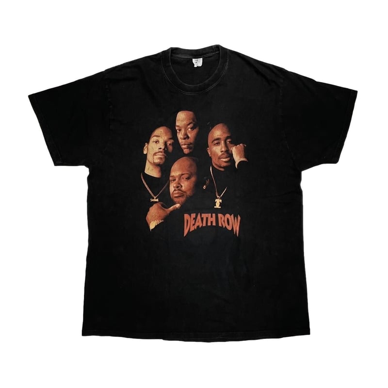 DEATH ROW RECORDS BOOTLEG FLYING HORSE TAG TEE