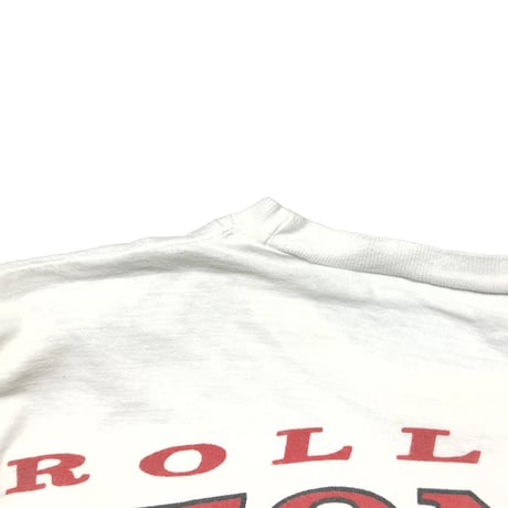 THE ROLLING STONES SPIKE TONGUE VOODOO LOUNGE TOUR 94/95 WHITE FITS XL 8083