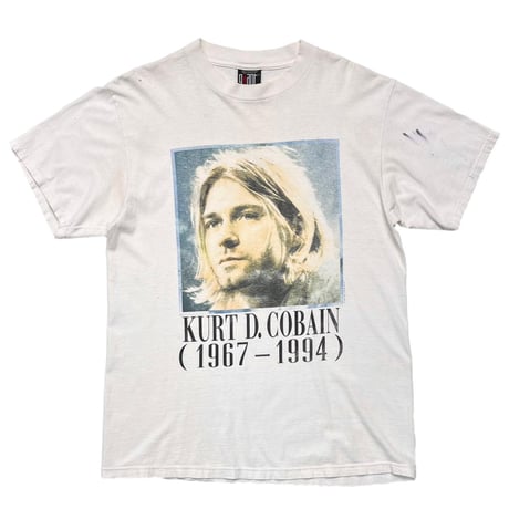 NIRVANA KURT COBAIN MEMORIAL ADULT GIANT BY TULTEX LARGE 9445