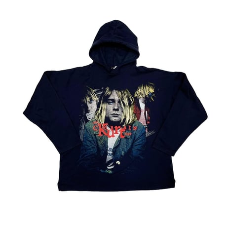 NIRVANA KURT COBAIN MEMORIAL BOOTLEG HOODIE MADE IN ITALY XL 1417
