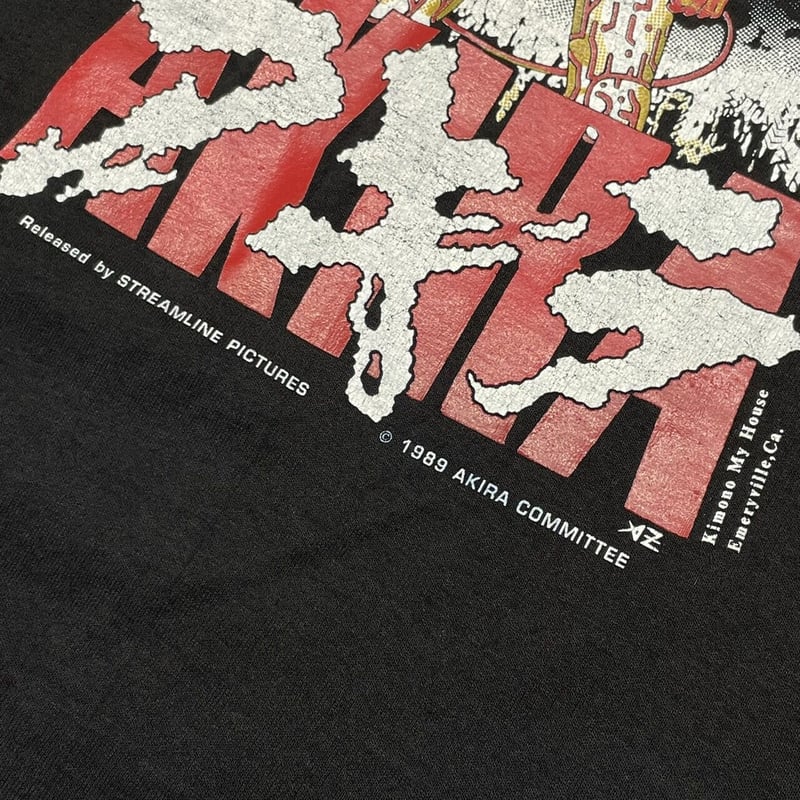 AKIRA 1989 POSTER PRINT TEE STEDMAN MEDIUM 3924 AKIRA 1989 POSTER PRINT TEE STEDMAN MEDIUM 3924