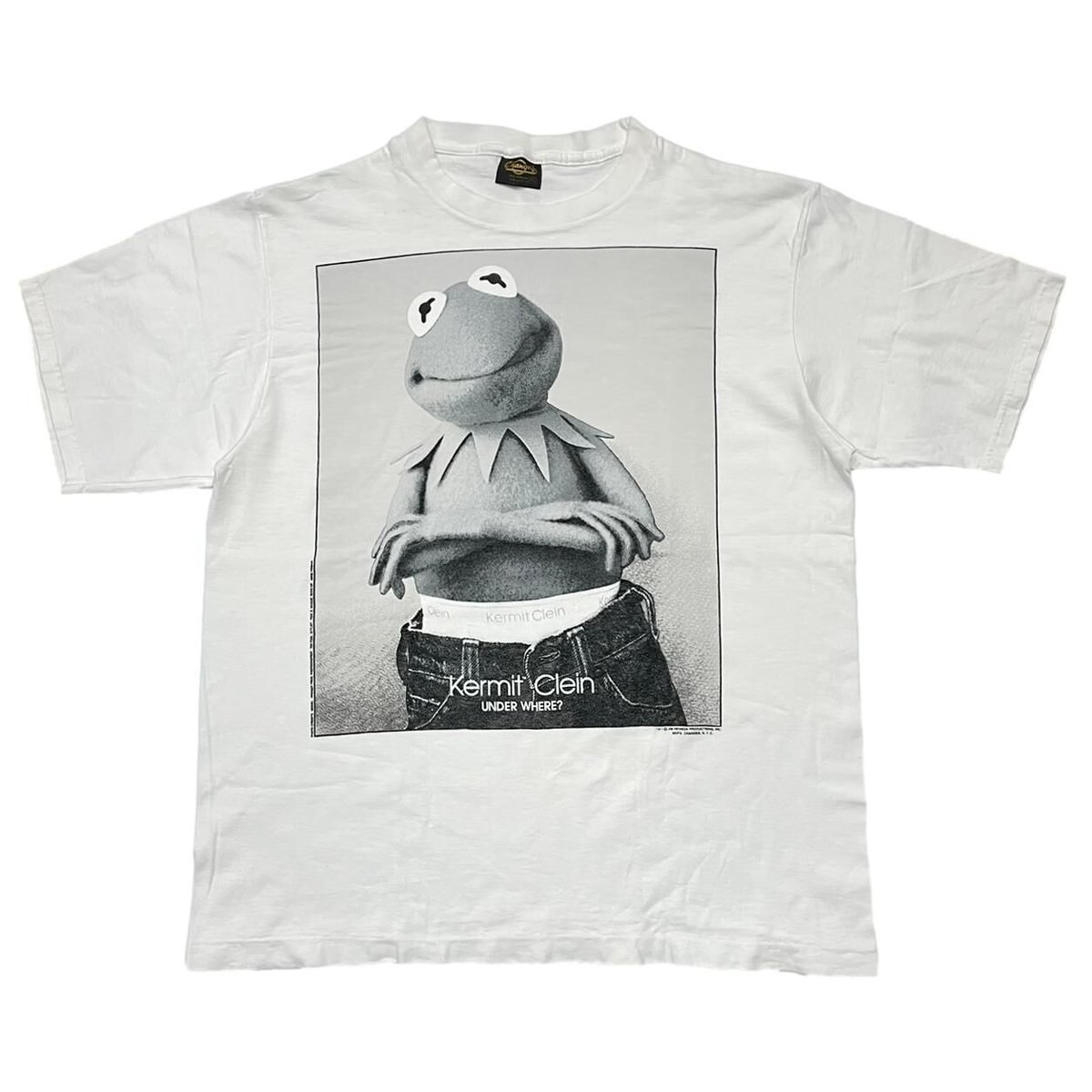 KERMIT CLEIN UNDER WHERE? WHITE CHANGES XL 2265