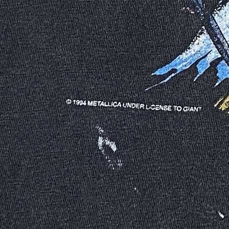 METALLICA PUSHEAD 1994 DORIS CHAMP XXL 0400