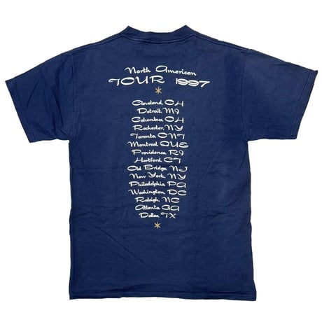 Veruca Salt EIGHT ARMS TO HOLD YOU NORTH AMERICAN TOUR 1997 NAVY TULTEX LARGE 8863