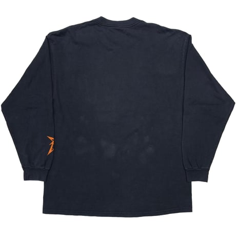 METALLICA PUSHEAD SIDE FLAME SKULL LS DELTA XL 3046