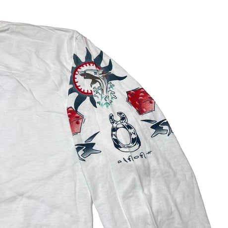 DENNIS RODMAN TATTOO LS WHITE XL 8627