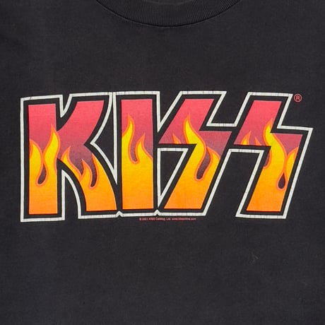 KISS 2001 HOTTER THAN HELL LS ALSTYLE LARGE 7766