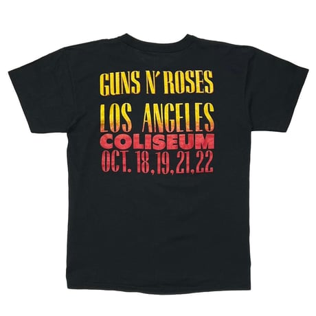 GUNS N' ROSES 1989 COLISEUM FRONT MEMBER SKULL FACE LARGE 3313