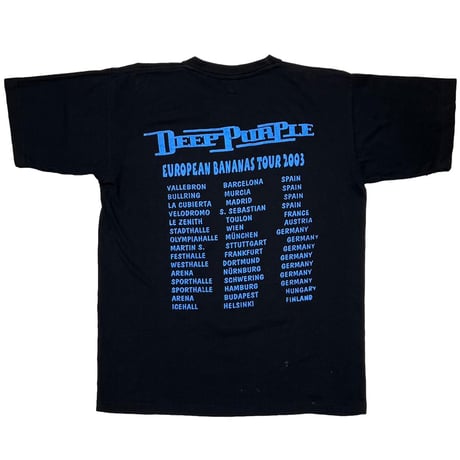 DEEP PURPLE EUROPEAN BANANAS TOUR 2003 BOOTLEG LARGE 4899