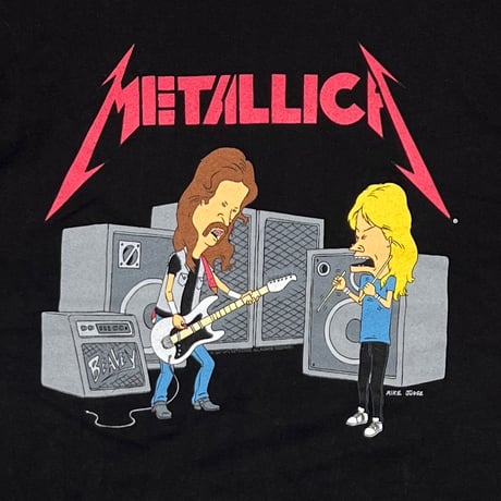 BEAVIS AND BUTT-HEAD x METALLICA giant LARGE 7744