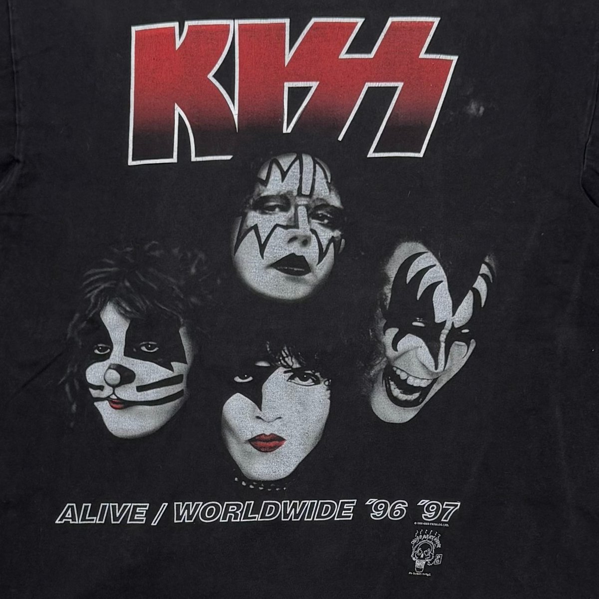 KISS リメイクワールドツアー　1996パンフレット　裁断ミスレア KISS リメイクワールドツアー 1996パンフレット 裁断ミスレア